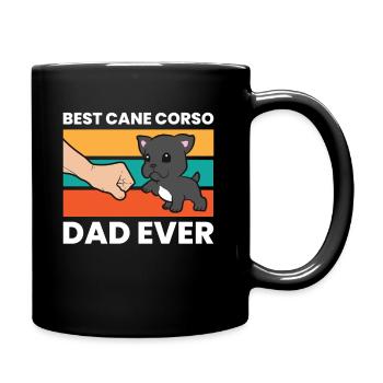 Cane Corso Italian Mastiff Dog Best Cane Corso - Full Colour Mug - black - Right