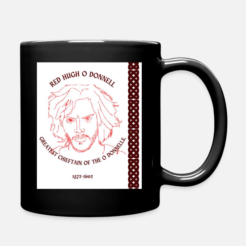 RED HUGH O DONNELL - Full Colour Mug - black