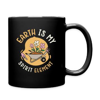Landscaping Gardening Gardener Garden Plant - Full Colour Mug - black - Right
