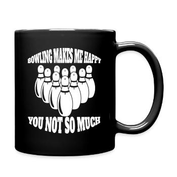 Bowling Bowling Kegel Bowler Bowling ball gift - Full Colour Mug - black - Right