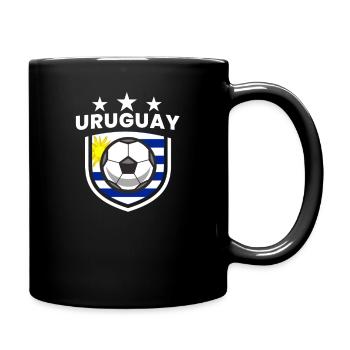 Équipe d’Uruguay de football Flag Football - Mug uni - noir - Droite