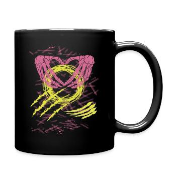 My Design - Tasse einfarbig - Schwarz - Rechts