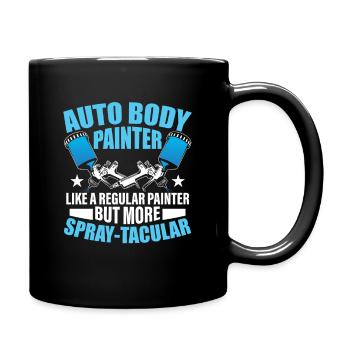 Peintre de carrosserie automobile comme un peintre ordinaire mais plus - Mug uni - noir - Droite