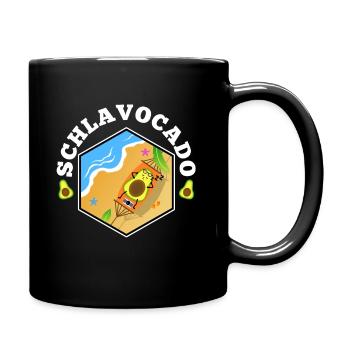 Schlavocado - Tasse einfarbig - Schwarz - Rechts