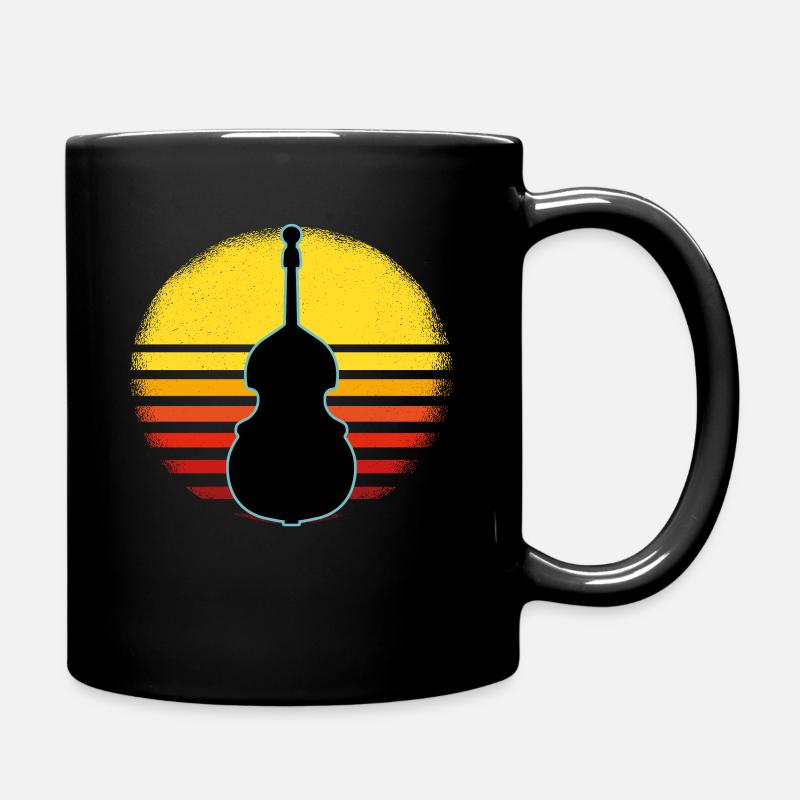 Contrebasse - Mug uni - noir