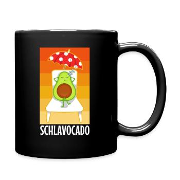 Schlavocado - Mug uni - noir - Droite