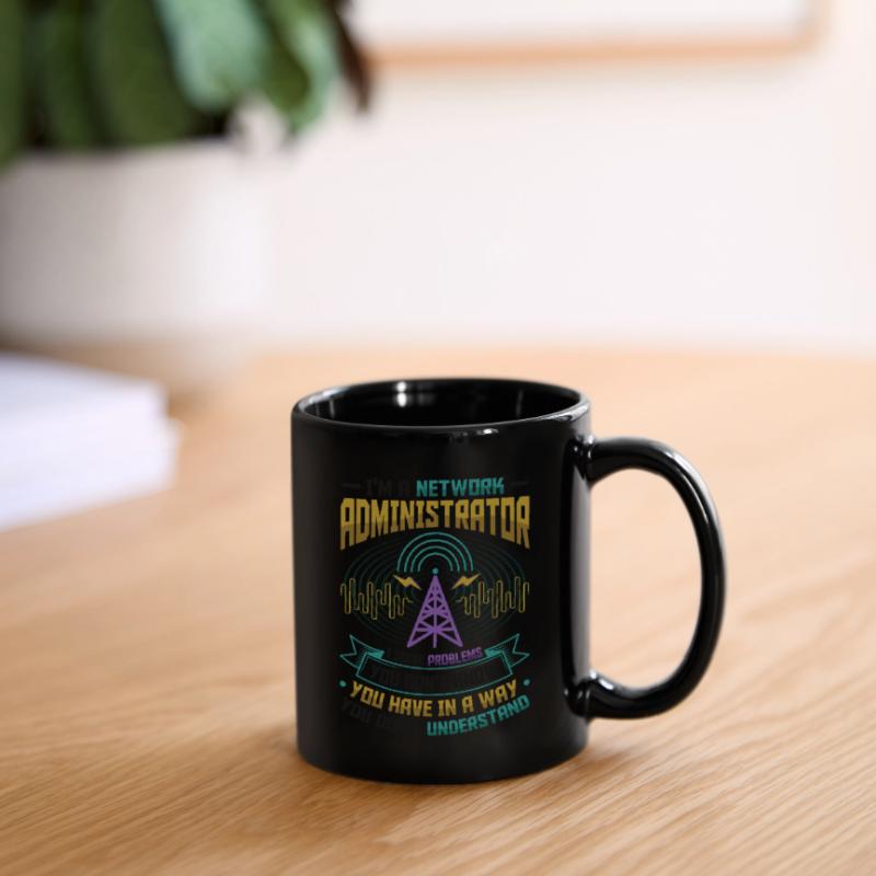 Solve problems IT-support network administrator Full Colour Mug