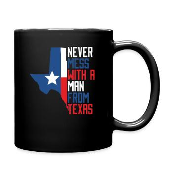 Texans de l’État du Texas - Mug uni - noir - Droite