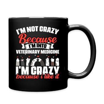 Médecine vétérinaire pour vétérinaire Med Worker - Mug uni - noir - Droite