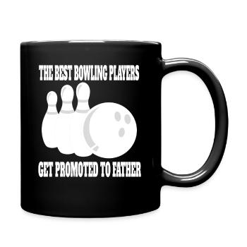 Bowling Bowling Père Boule de bowling Papa Kegel Bowler - Mug uni - noir - Droite