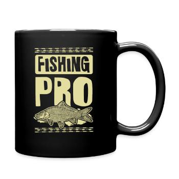 Pro de la pêche - Mug uni - noir - Droite