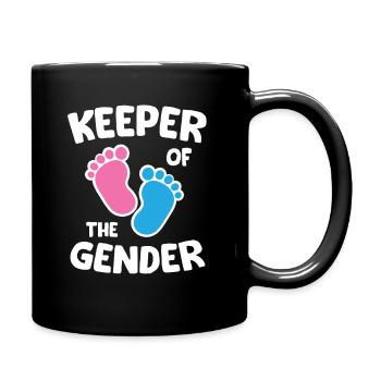 Gardien du sexe Grossesse Sexe Révéler - Mug uni - noir - Droite