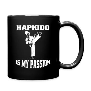 Hapkido Martial Arts Judo Aikido Martial Arts Karate - Full Colour Mug - black - Right