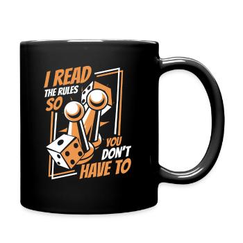 Jeux de société Jeux de société Jeux de société - Mug uni - noir - Droite
