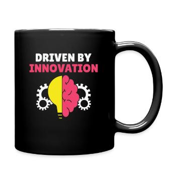 Innovators Success Inspired Entrepreneurs - Full Colour Mug - black - Right