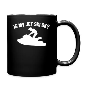 Ist Mein Jetski In Ordnung? - Tasse einfarbig - Schwarz - Rechts