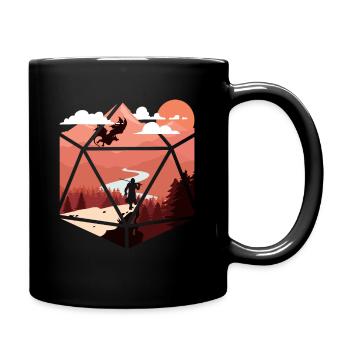 RPG RPG jeux de rôle sur table jeu de rôle de joueur - Mug uni - noir - Droite