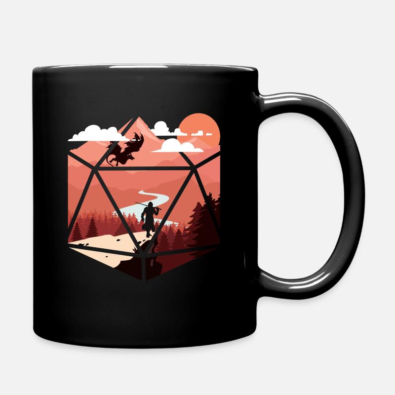 RPG RPG jeux de rôle sur table jeu de rôle de joueur - Mug uni - noir