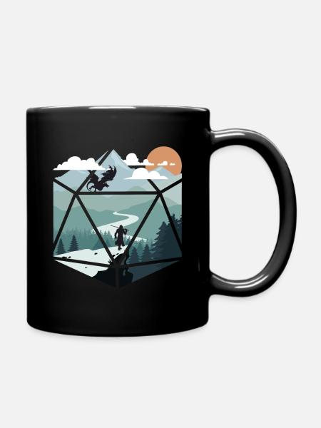 RPG RPG jeux de rôle sur table jeu de rôle de joueur - Mug uni - noir