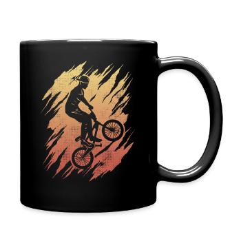 BMX Rider Jeunes cyclistes Cascade BMX - Mug uni - noir - Droite