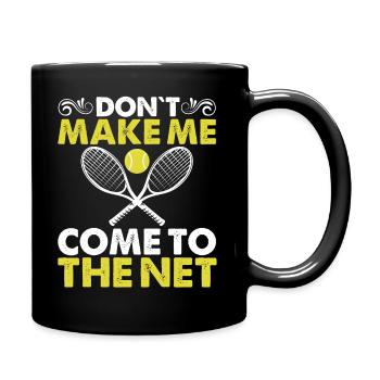 Don't force me to go online - Full Colour Mug - black - Right