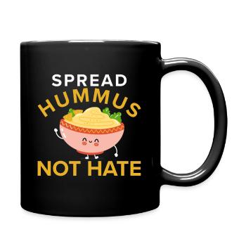 Houmous Végétarien - Animal Rights Veggie - Mug uni - noir - Droite