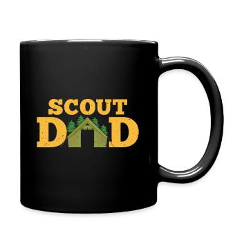 Camping Papa - Scouts - Mug uni - noir - Droite