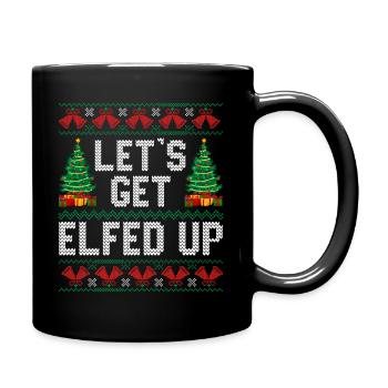 Citation de Noël pour la veille de Noël le 24 décembre - Mug uni - noir - Droite