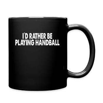 Volleyball Gift Sports Club - Full Colour Mug - black - Right
