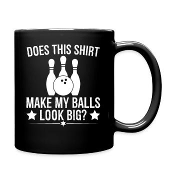 Cette chemise fait paraître mes couilles grosses - Mug uni - noir - Droite