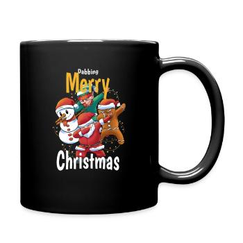 Weihnachten Geschenke Christmas Bekleidung - Tasse einfarbig - Schwarz - Rechts