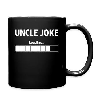 Uncle Godfather Hero Gift for Godfather - Full Colour Mug - black - Right
