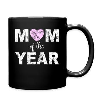 Maman Cadeau Fête des Mères - Mug uni - noir - Droite