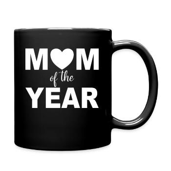 Mama Geschenk Muttertag - Tasse einfarbig - Schwarz - Rechts
