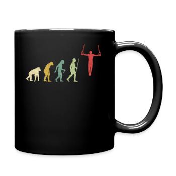Gimnasta todavía anima a la evolución del atleta - Mug uni - noir - Droite