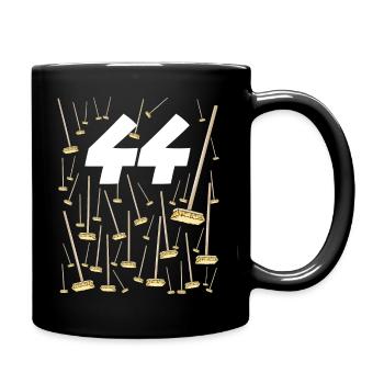 46 Balais Anniversaire 46 ans Homme ou Femme - Mug uni - noir - Droite