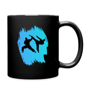 Karaté - Mug uni - noir - Droite