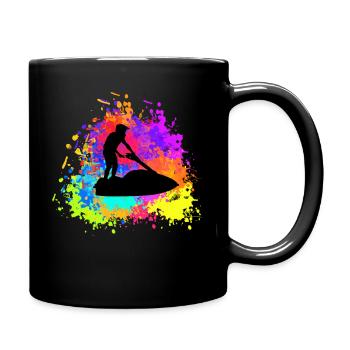 Jet ski - Mug uni - noir - Droite