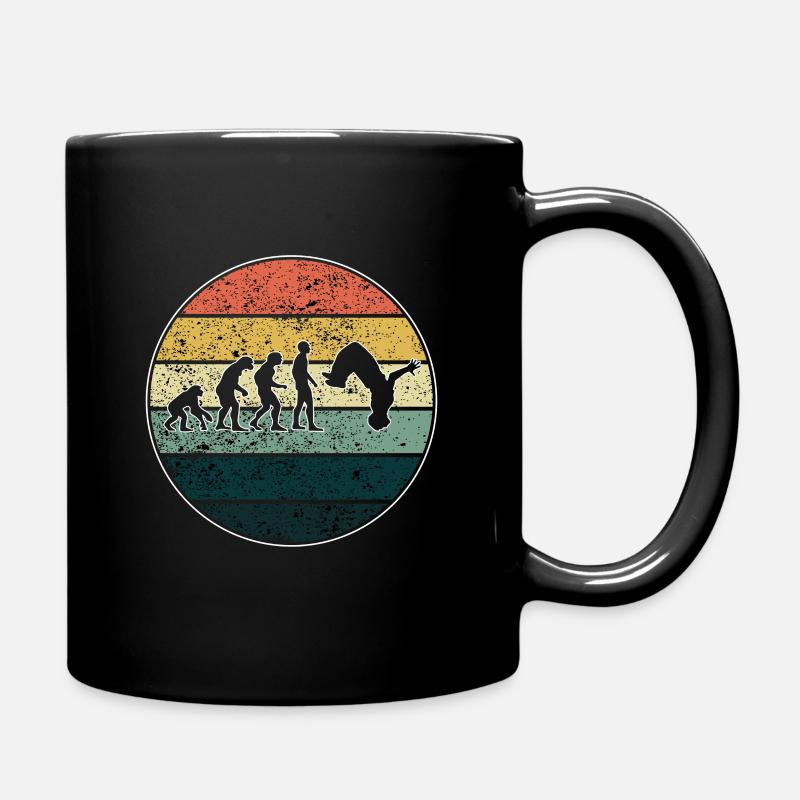 Free running - Full Colour Mug - black