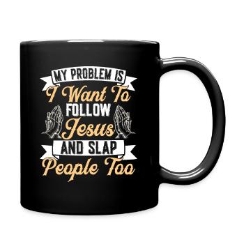 Sarkastischer Spruch Männer und Frauen - Tasse einfarbig - Schwarz - Rechts