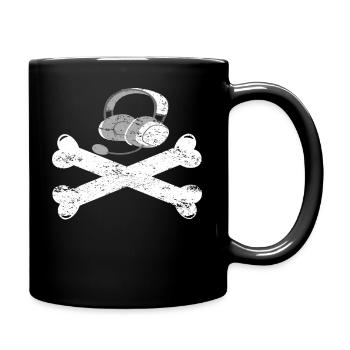 Gaming Retro Gift Idea - Full Colour Mug - black - Right