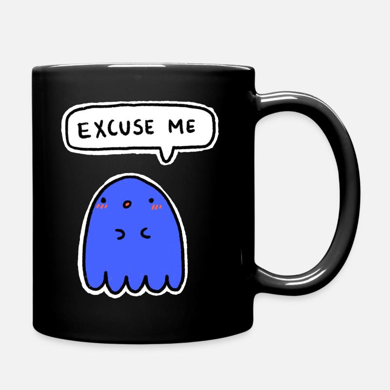 Höflicher Geist - Tasse einfarbig - Schwarz