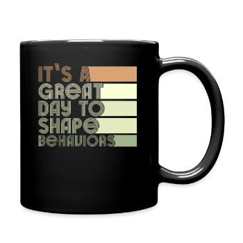 Beautiful Day Behavioral Shape Behaviors - Full Colour Mug - black - Right