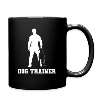Dog Trainer Hundetrainer - Full Colour Mug - black - Right