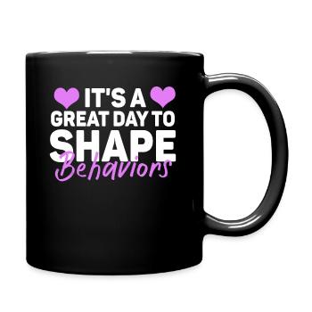 Beautiful Day Behavioral Shape Behaviors - Full Colour Mug - black - Right