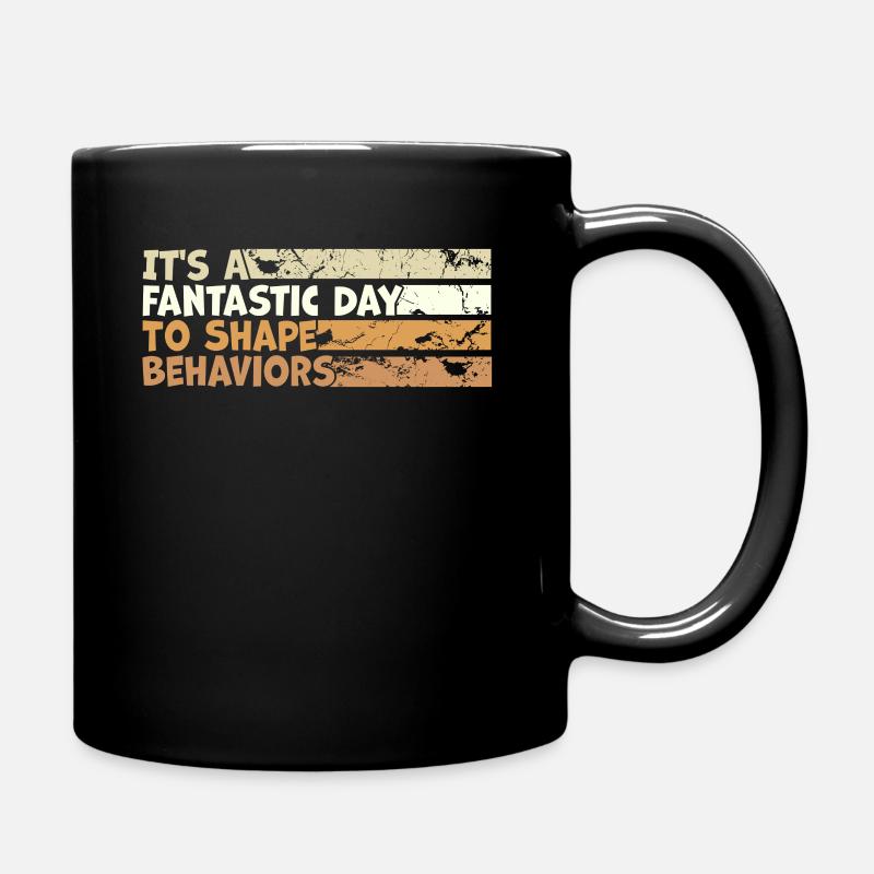 Belle journée comportementale Comportements de forme - Mug uni - noir