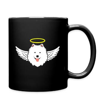 Lévrier - Mug uni - noir - Droite