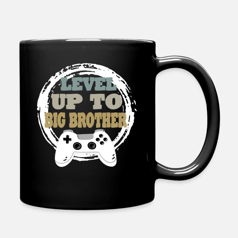 Idée cadeau rétro Bruder Gaming - Mug uni - noir