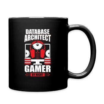 Architecte de données Profession Jeu Gamer Cadeau - Mug uni - noir - Droite