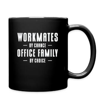 Workmate Office Family Friends Colleague Workplace - Full Colour Mug - black - Right